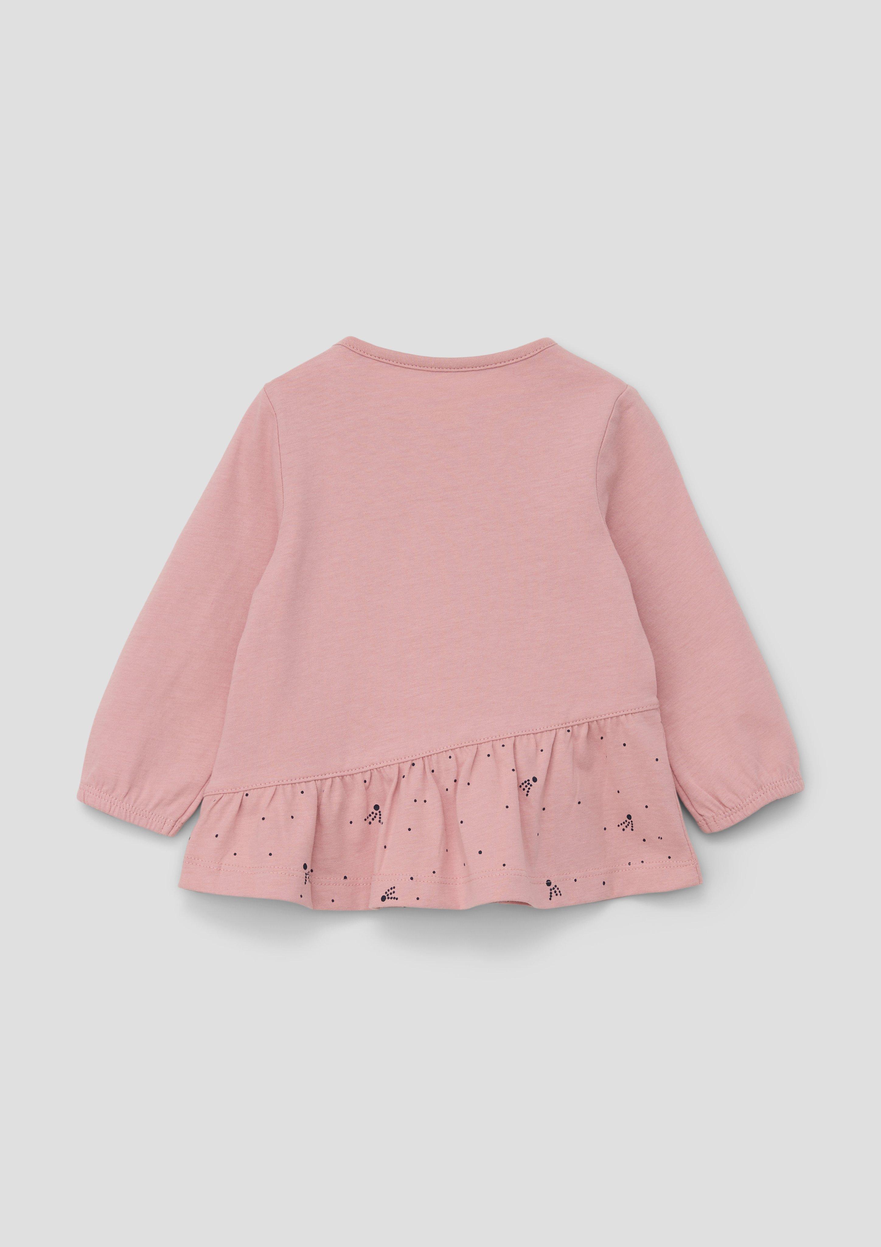 Longsleeve mit Volant  2137470-4261