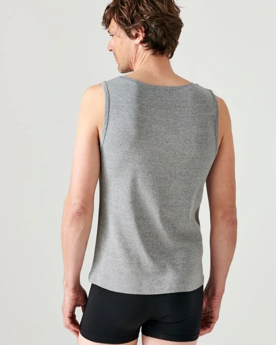 Lot de 2 débardeurs Essential pur coton peigné