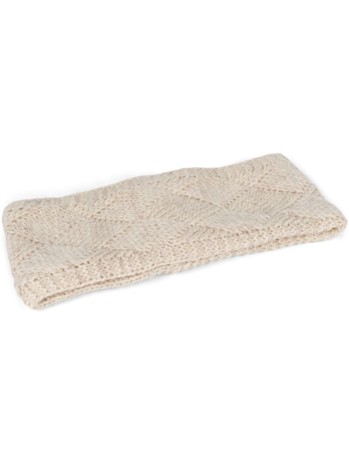 styleBREAKER Strick Stirnband in Beige günstig kaufen onesize
