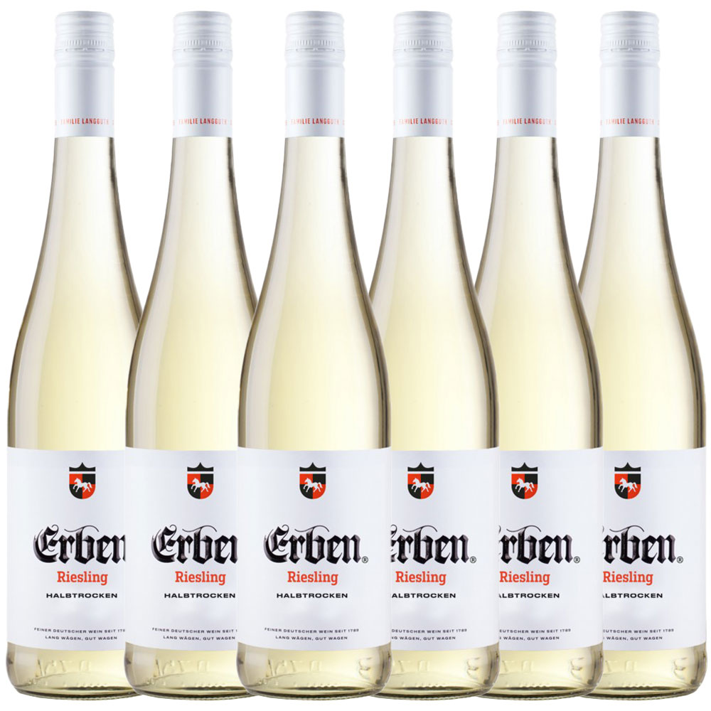 Erben Riesling halbtrocken 2022 -6er Karton