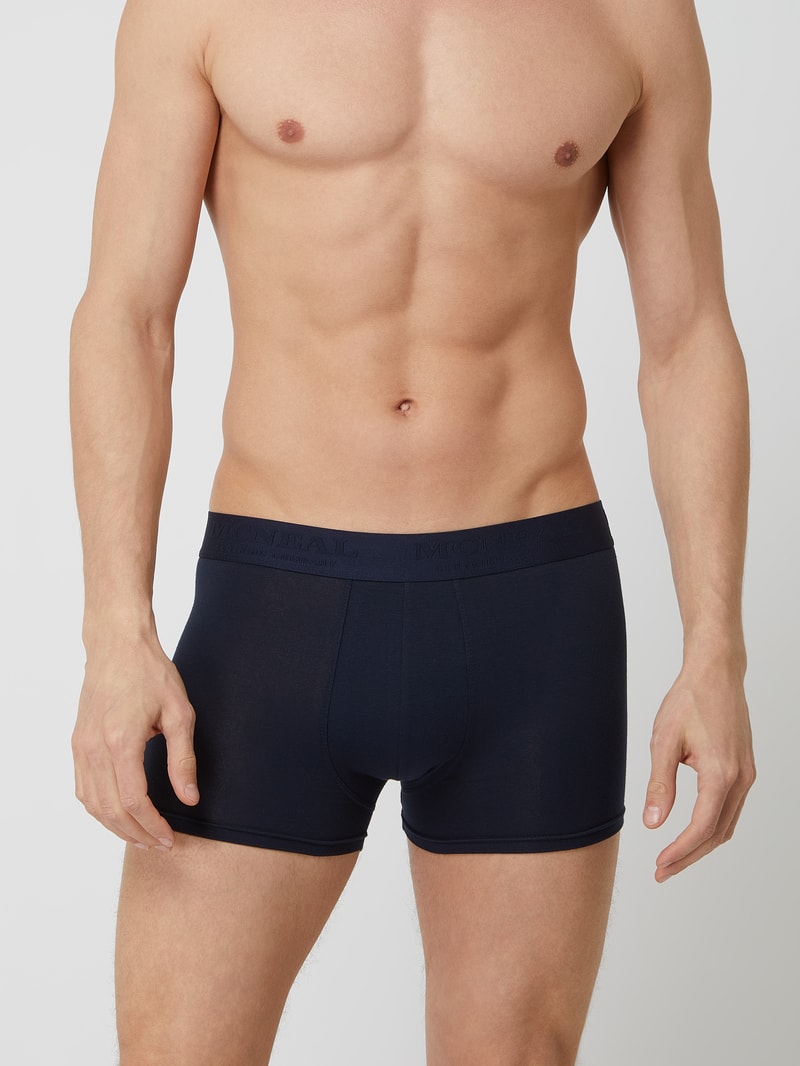 Trunks mit Logo-Bund im 7er-Pack in marineblau