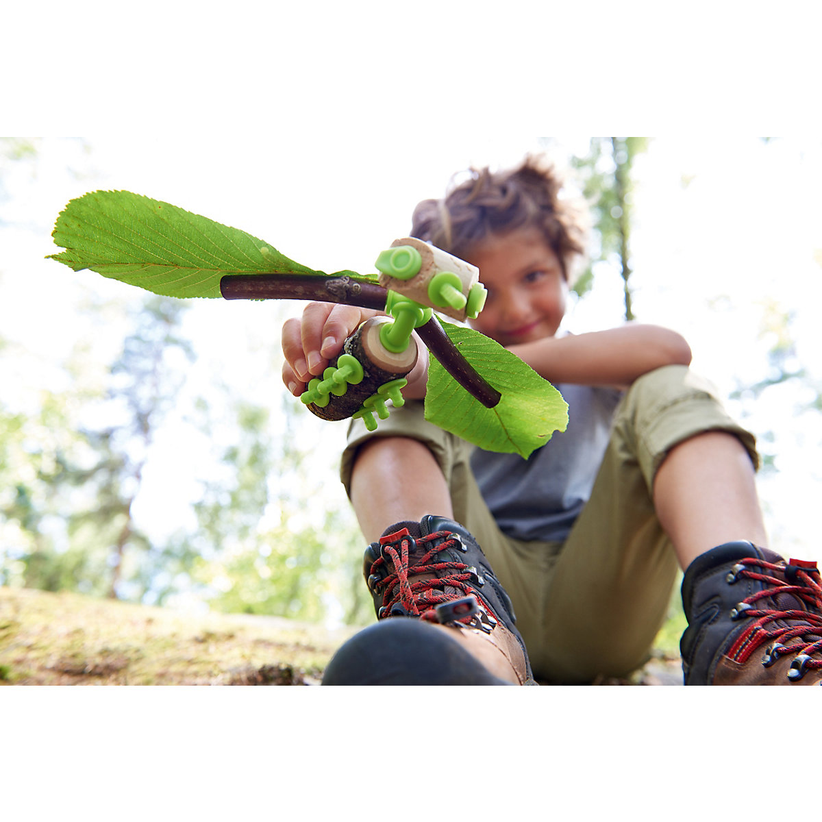 HABA 305344 Terra Kids Connectors – Konstruktions-Set Tiere