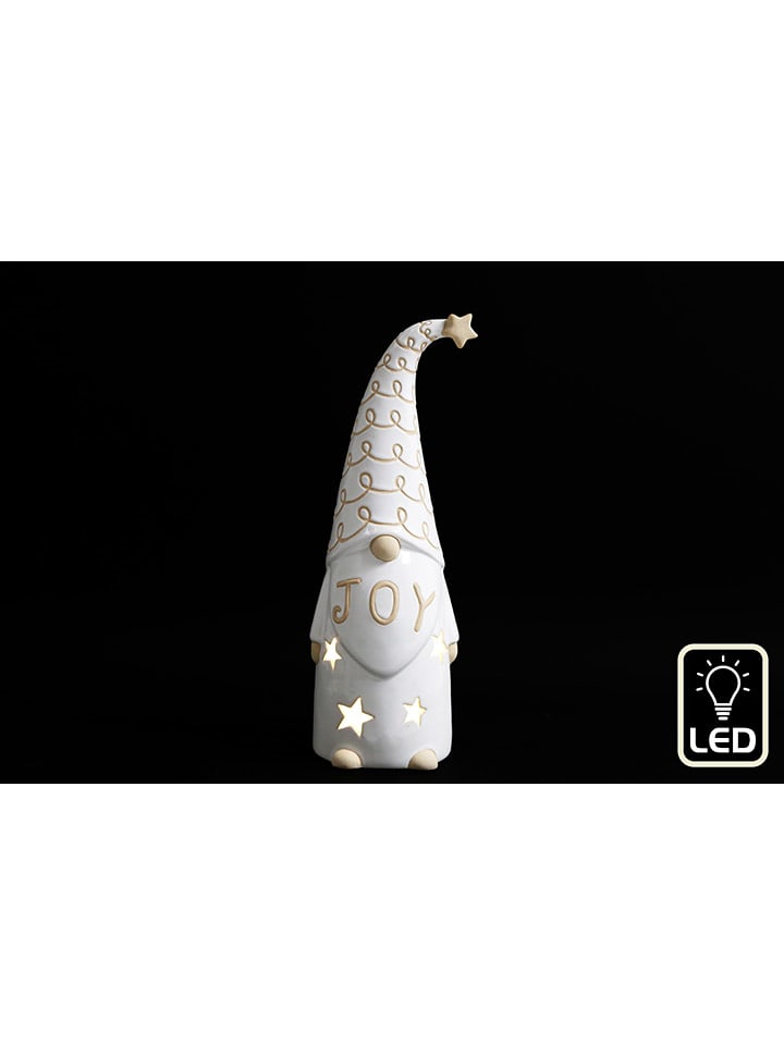 SiL Interiors LED-Dekoleuchte ''Santa'' in Weiß - (H)27 x Ø 9 cm günstig kaufen onesize