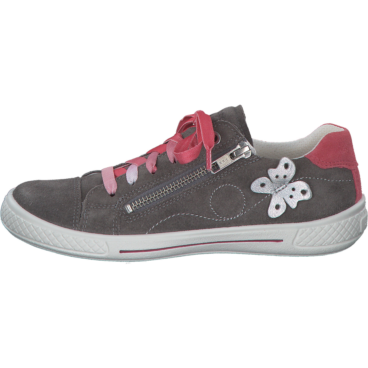 Superfit TENSY 00096, Halbschuhe (Kinder), Kinder, Grau