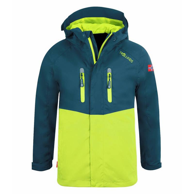 Trollkids Nusfjord Regenjacke Kinder