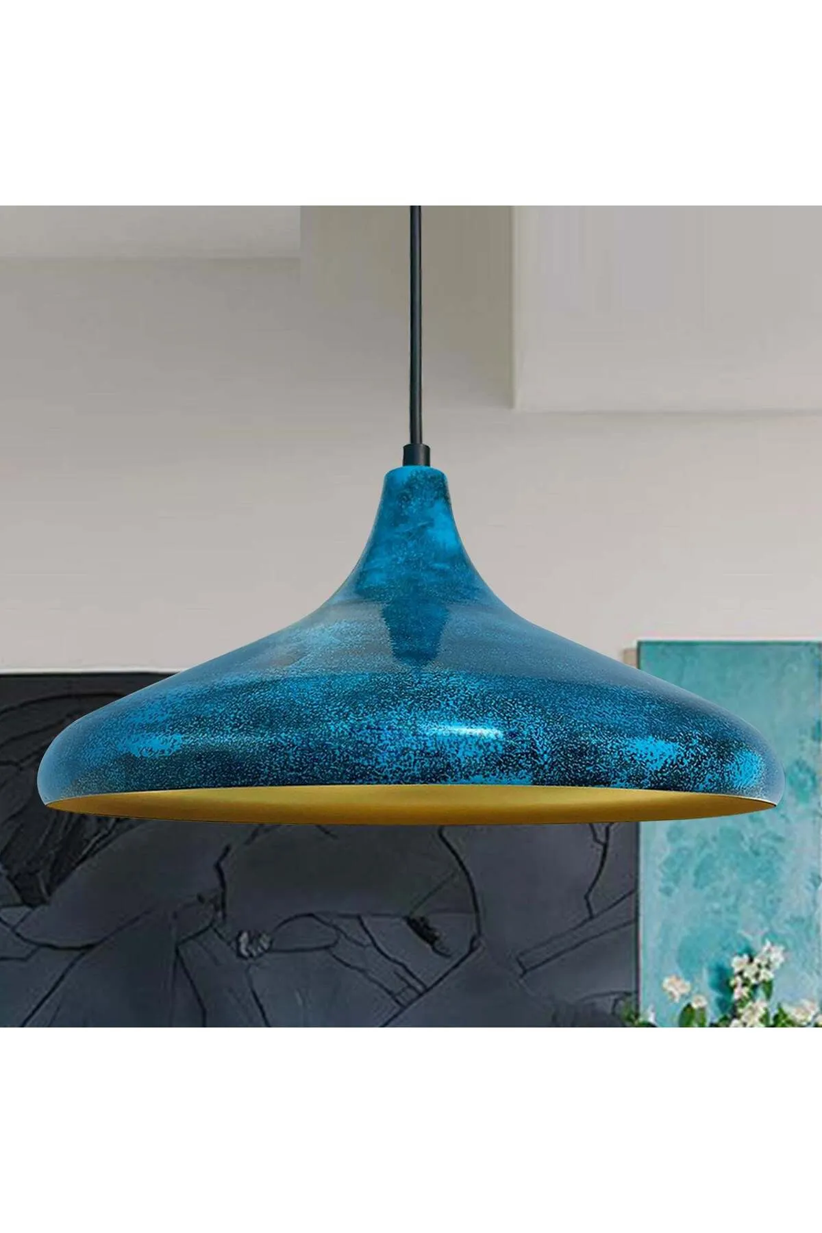 Bamyum  Champion E27 35cm Ocean Lampe - Pendelleuchte