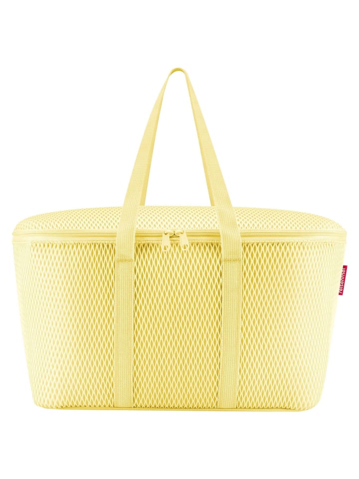 Reisenthel thermo coolerbag - Kühltasche 44.5 cm (twist powder blue) in mesh lemon günstig kaufen onesize