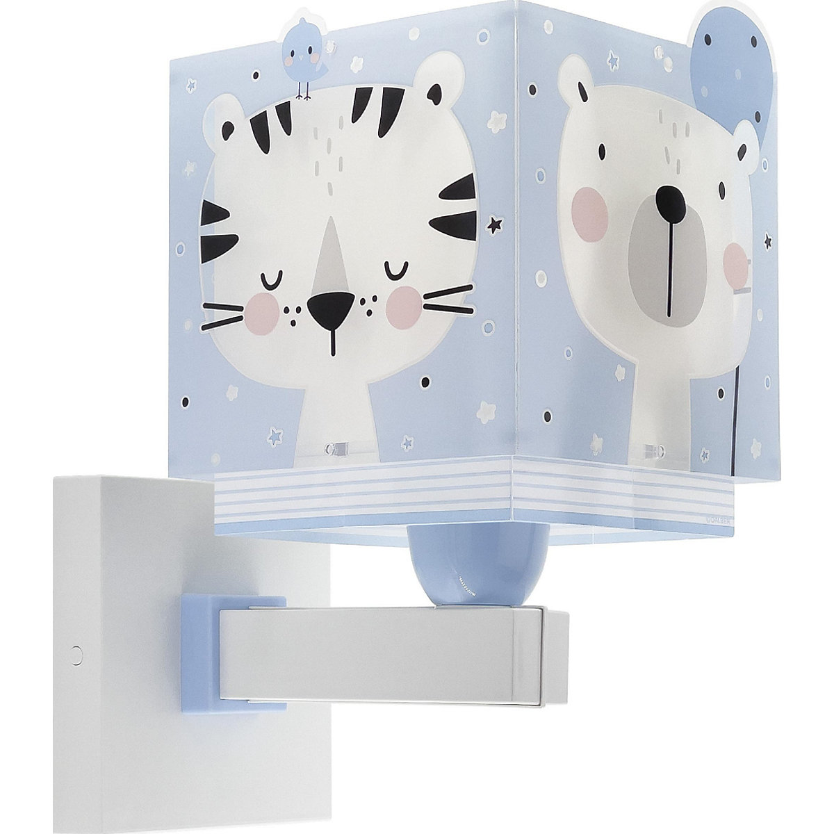 Wandleuchte Baby Jungle, blue