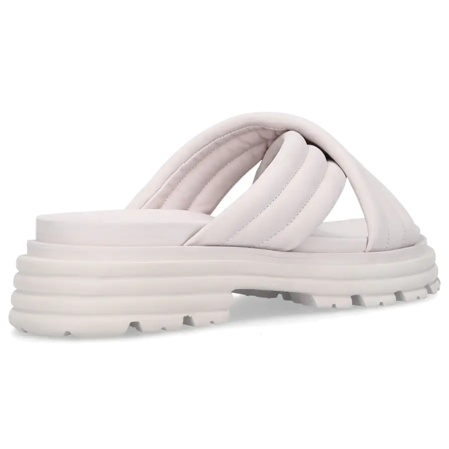 305 SOBE - Sandalen INA Nubukleder - grau