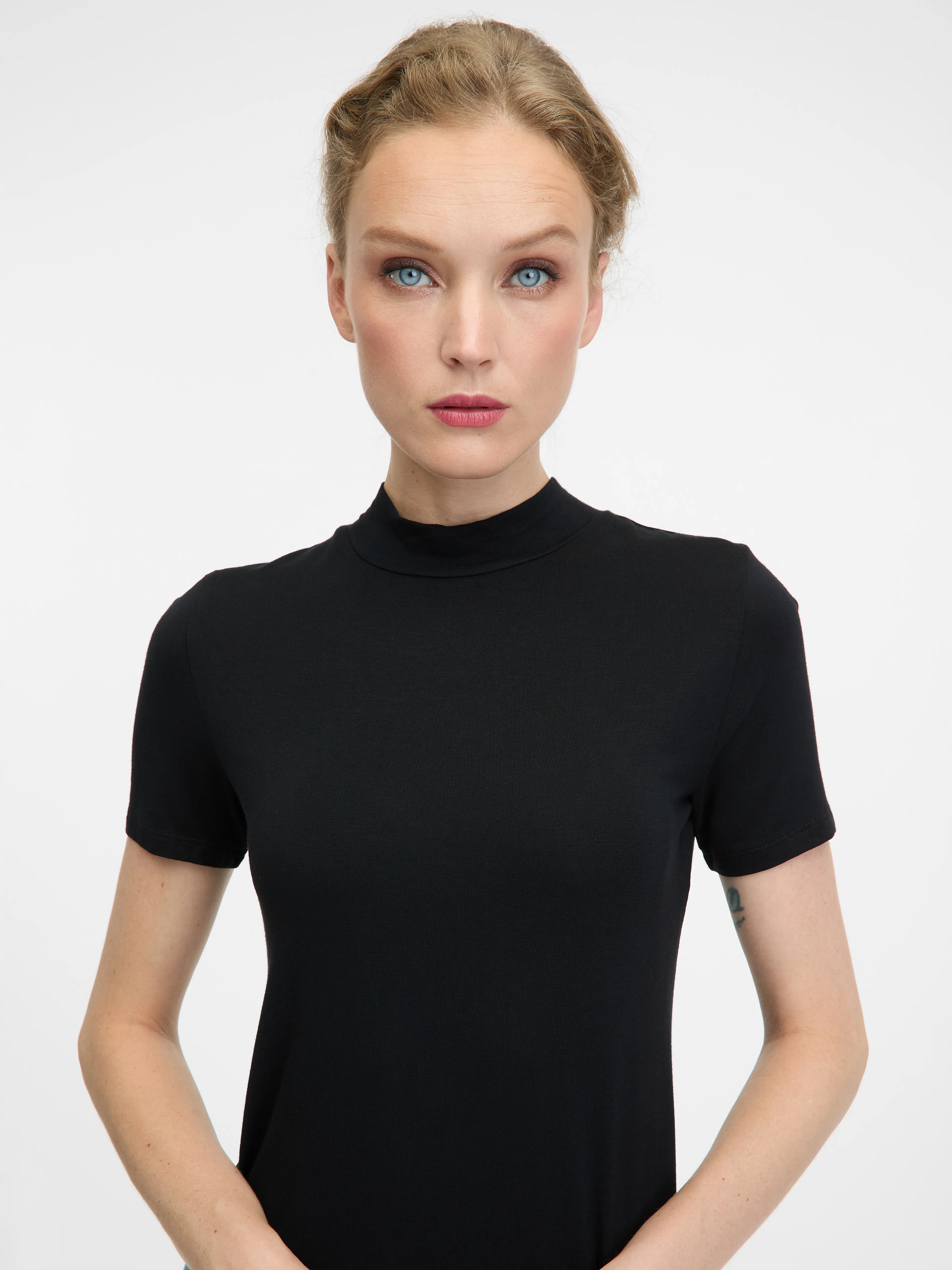 Schwarzes Damen-T-Shirt ORSAY
