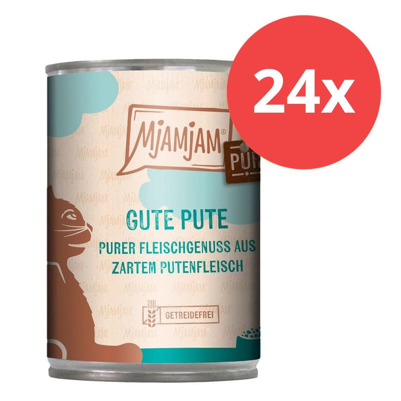 Sparpaket MjAMjAM purer Fleischgenuss 24 x 400 g