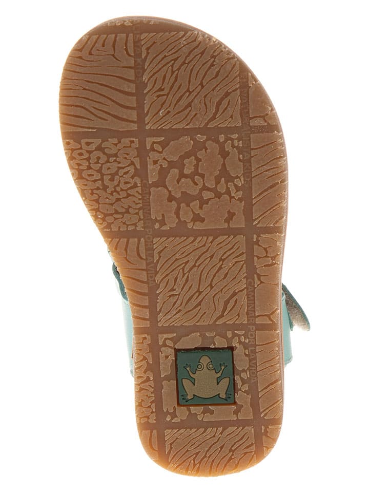 El Naturalista Leder-Sandalen in Hellblau günstig kaufen