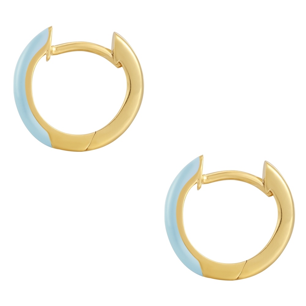 Glanzstücke München Boucles doreilles Argent sterling en Or jaune Boucles d'oreilles
