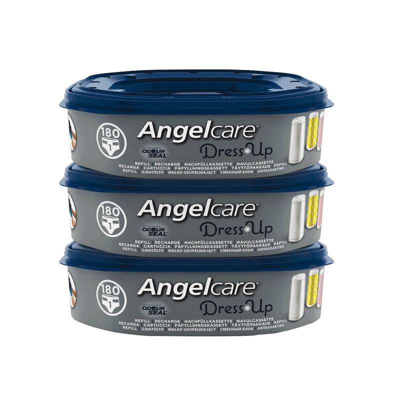 Lot de 3 recharges pour poubelle Dress Up Angelcare