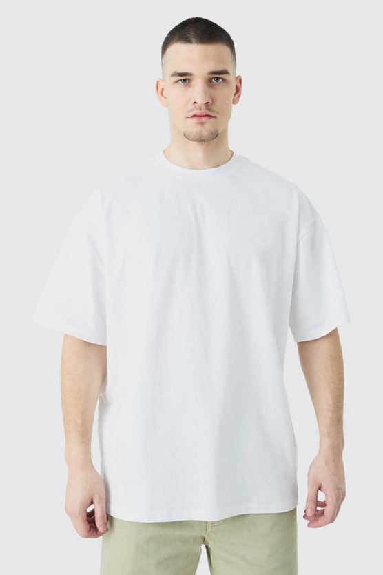 Tall Oversize Rundhals T-Shirt