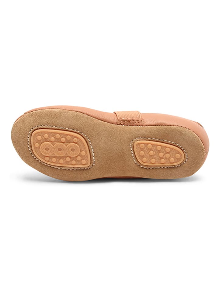 bisgaard Leder-Ballerinas in Beige günstig kaufen