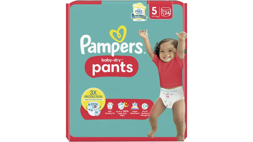 Pampers baby-dry pants