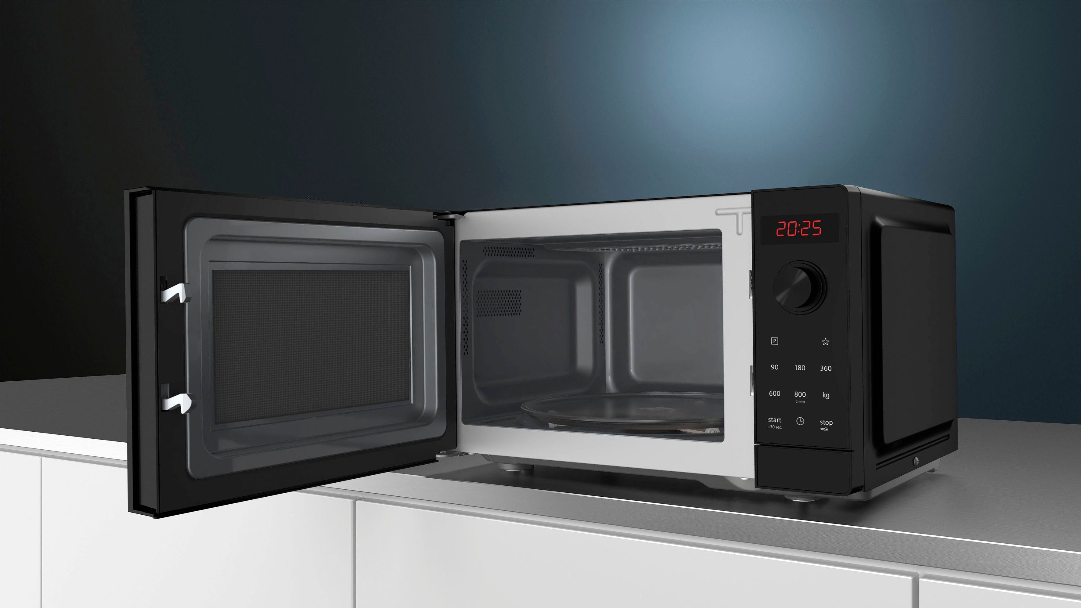SIEMENS Mikrowelle FF023LMB2, Mikrowelle, 20 l