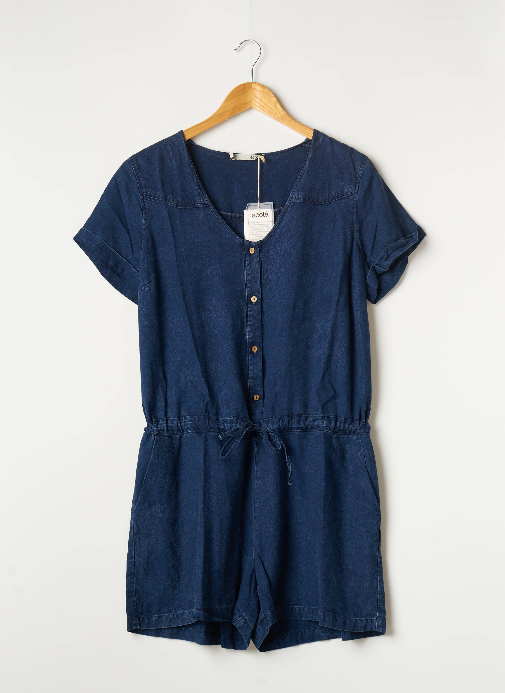 Acote Combi Shorts Femme couleur bleu
