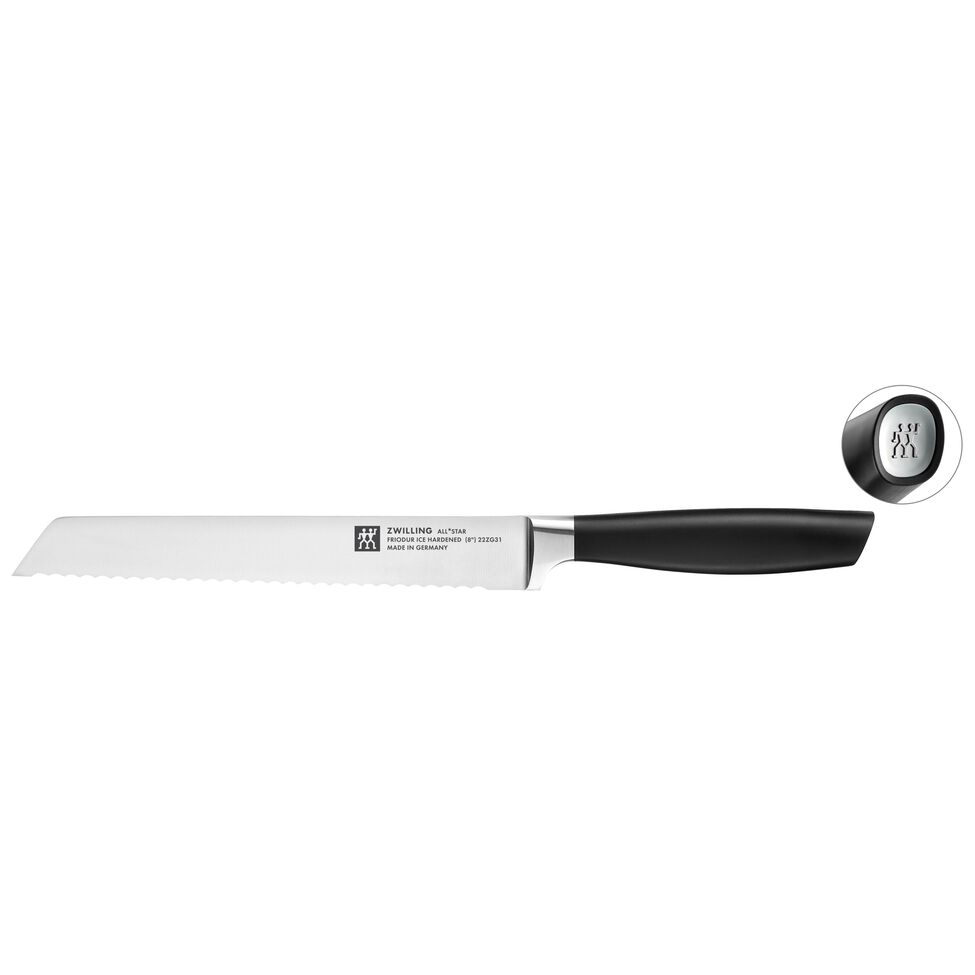 Brotmesser 20 cm, Silber