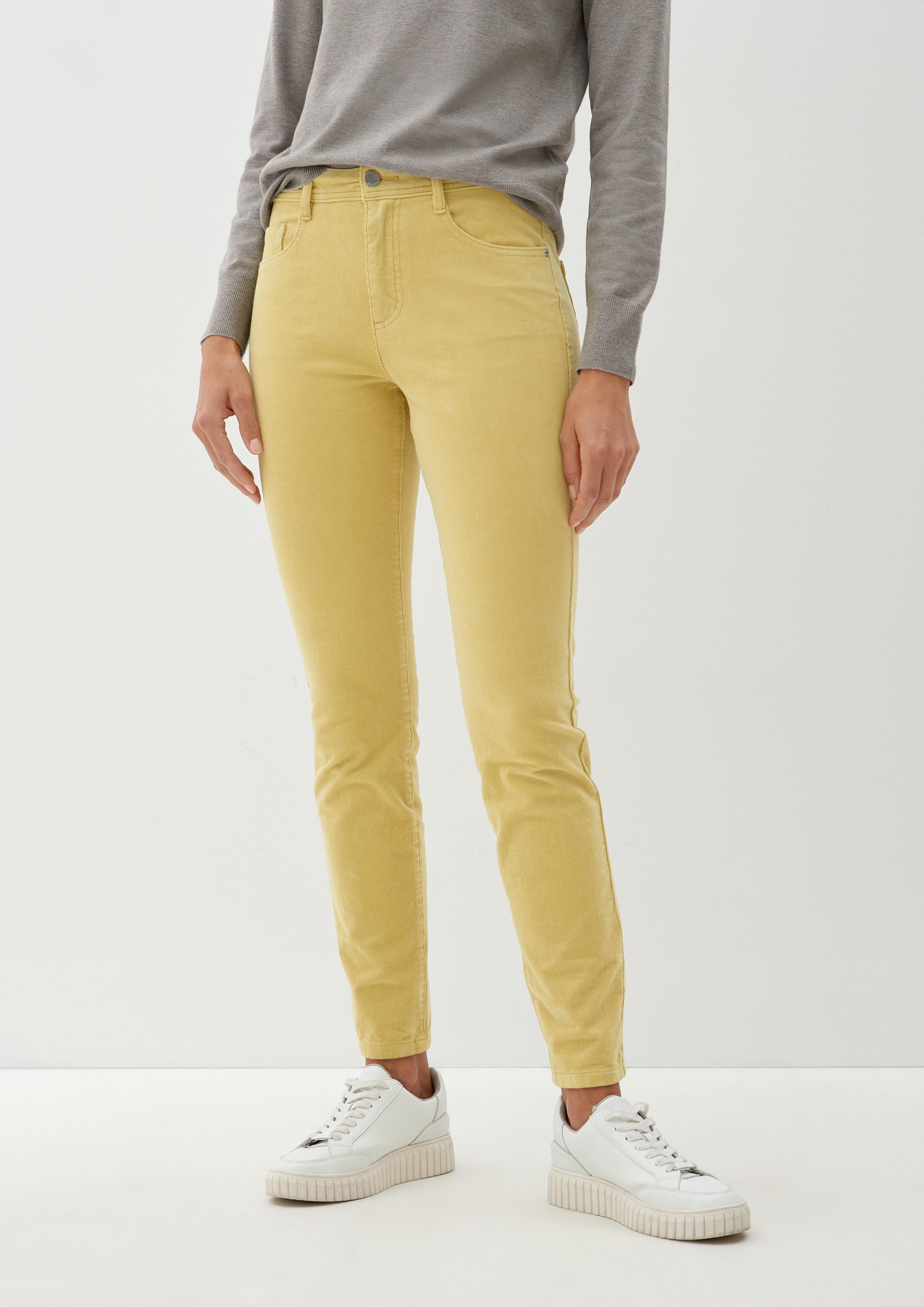 Cordhose im Slim Fit  2122170-1491