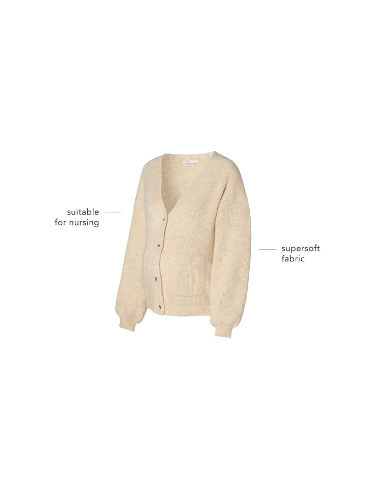 Noppies Strickjacke Kaavi in Whitecap Gray günstig kaufen