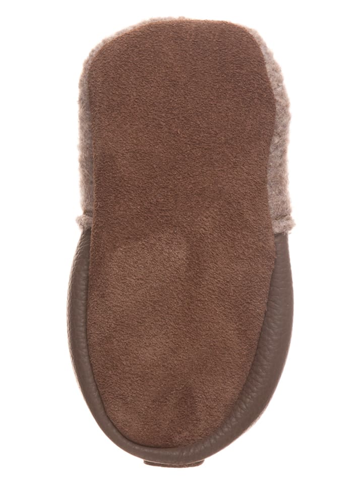 kitz-pichler Krabbelschuhe in Beige/ Hellbraun günstig kaufen