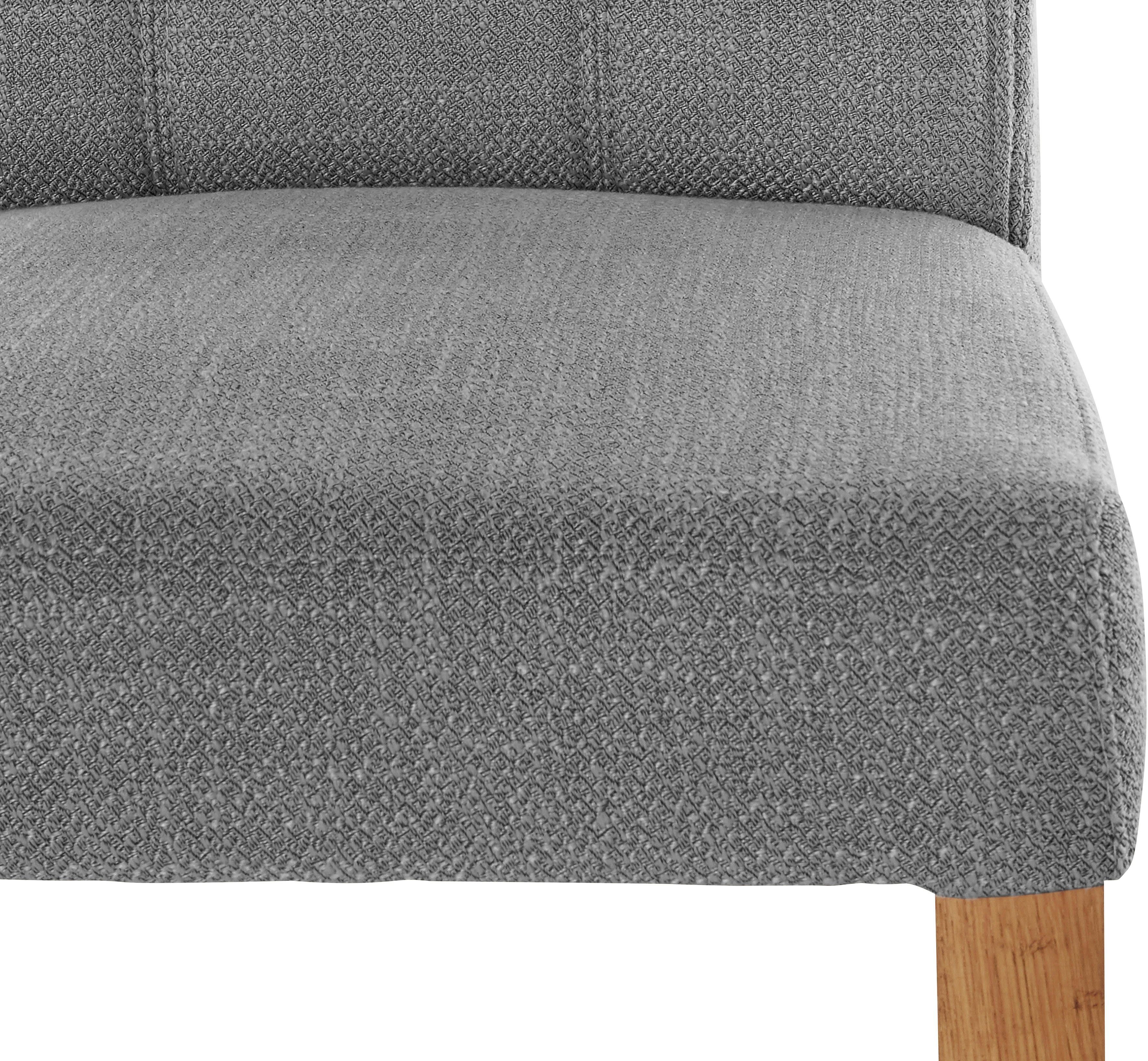 INOSIGN 4-Fußstuhl (Set, 2 St), Rückenlehne mit Steppung