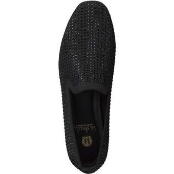 La Strada Slipper in schwarz