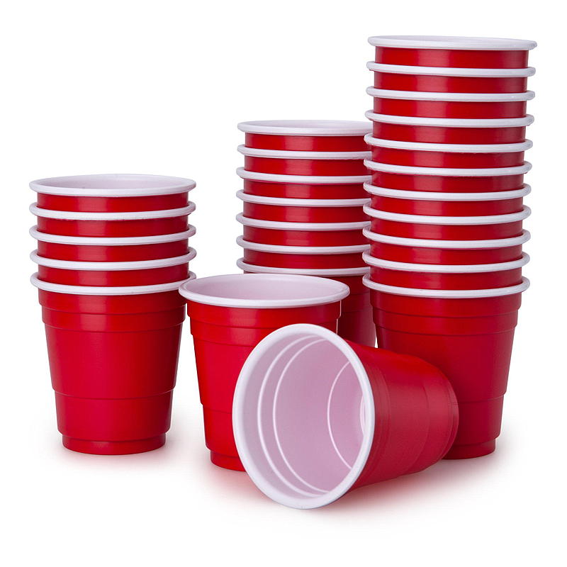 Quick Red party cup 25-pk 60 ml