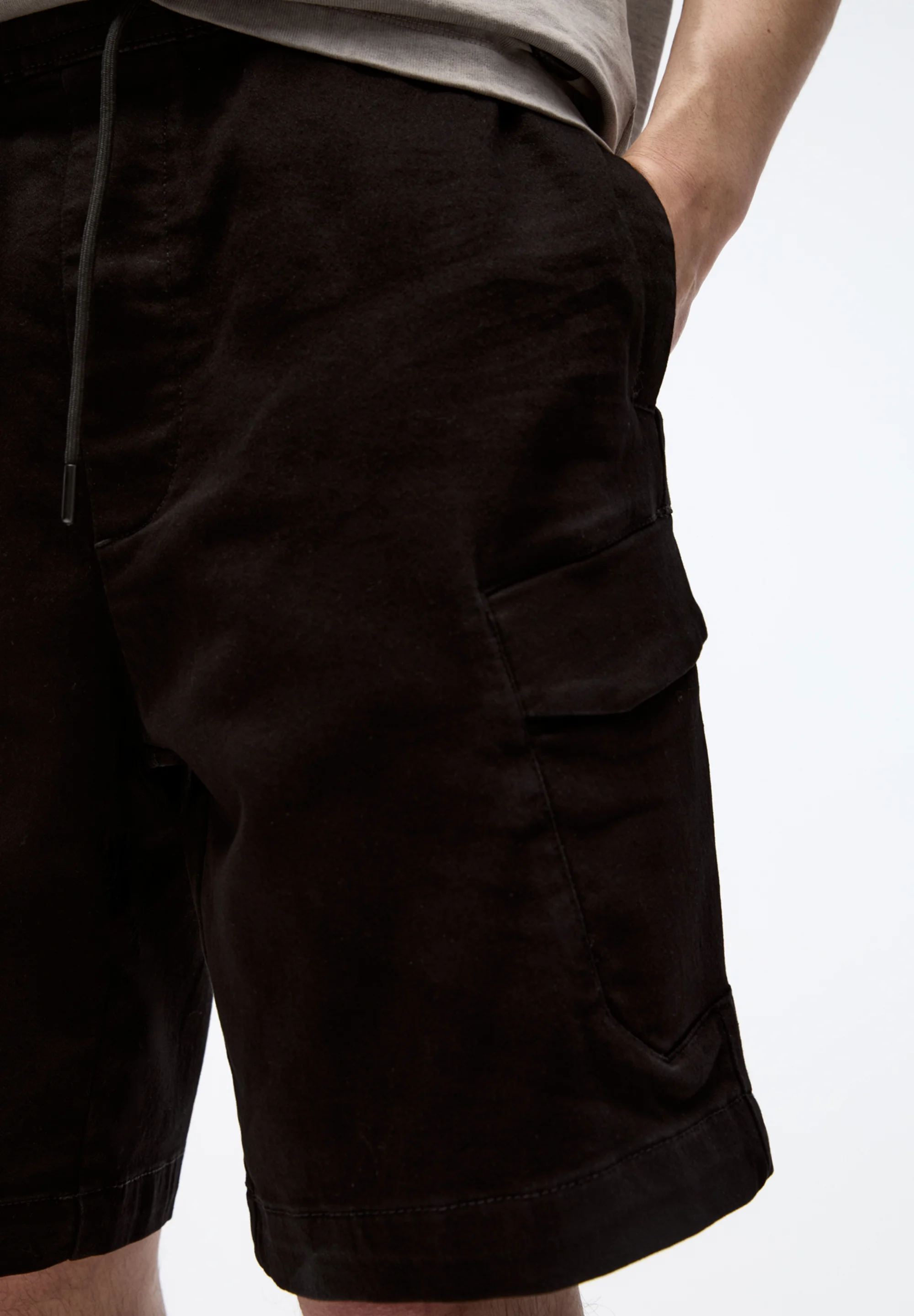 PULL&BEAR SOFT-BERMUDA - Shorts vaqueros