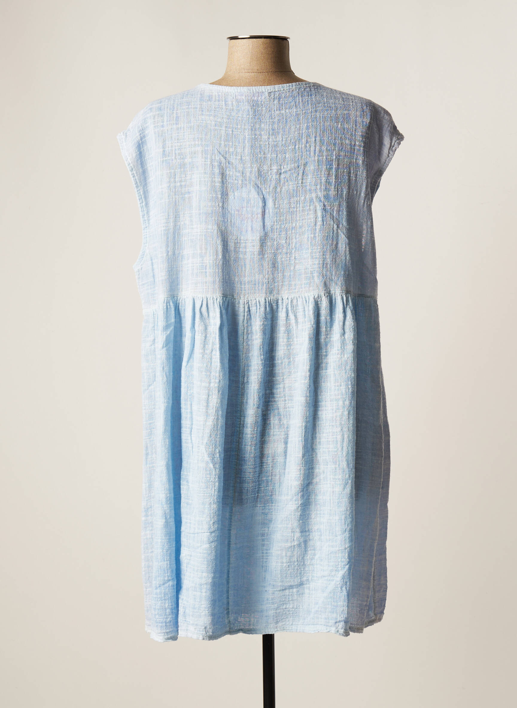 La Petite Nimoise Tuniquesansmanche Femme couleur bleu