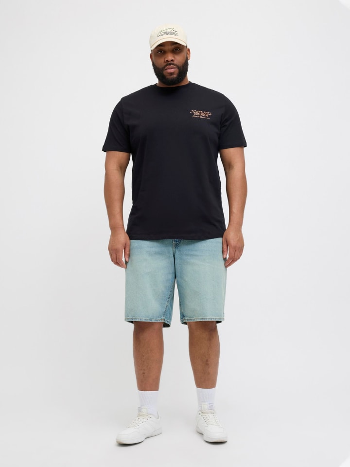 JACK & JONES PLUS T-shirt in Black günstig kaufen