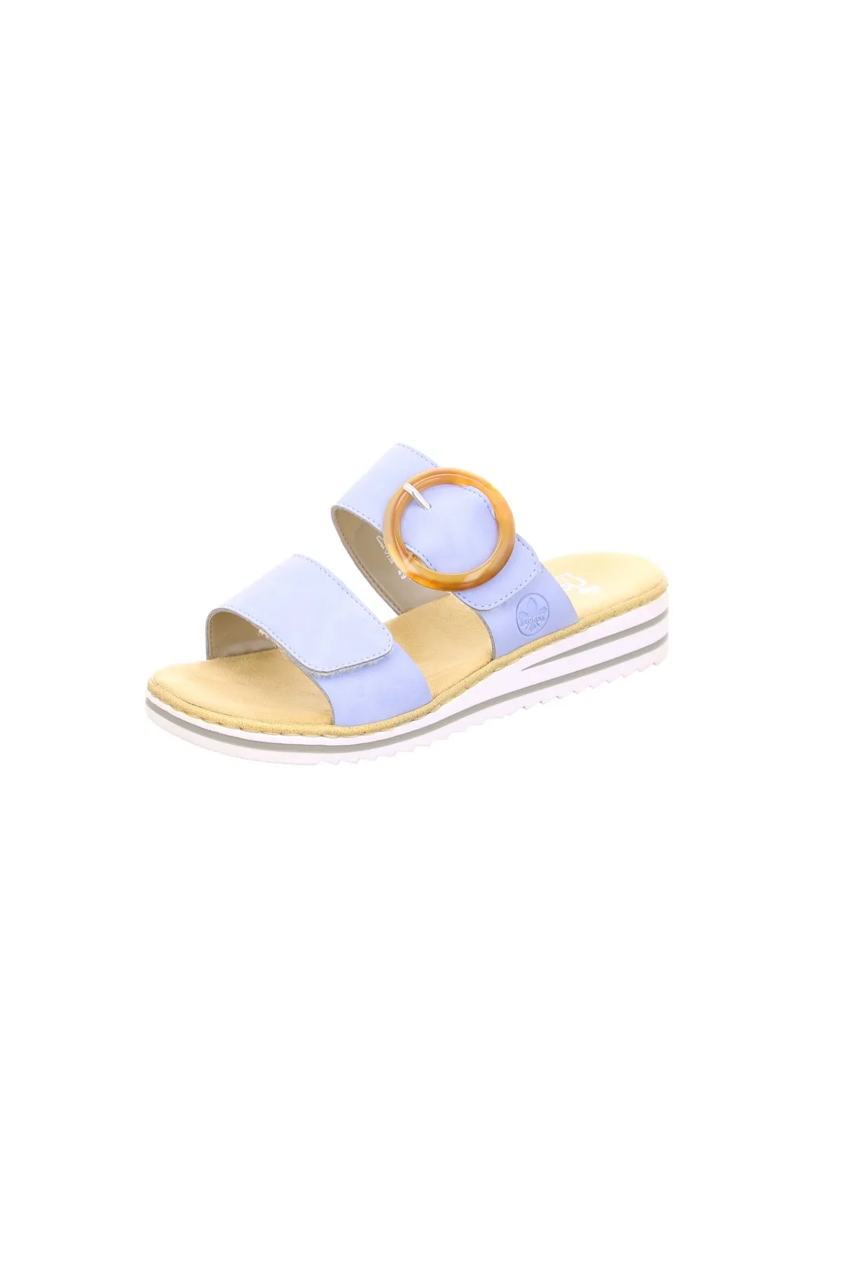 Rieker  Sandalette - Blau - Flacher Absatz