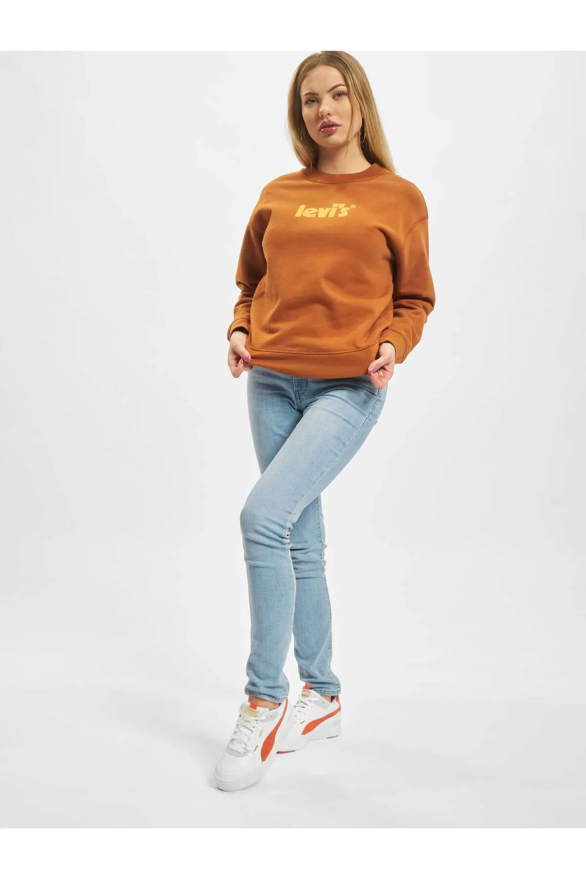 Levi&'s  Sweatshirt - Braun - Regular Fit
