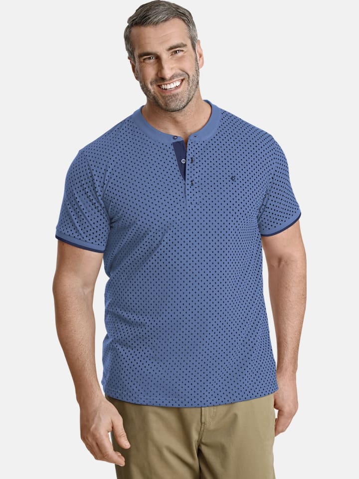 Charles Colby T-Shirt DUKE COLIN in blau günstig kaufen