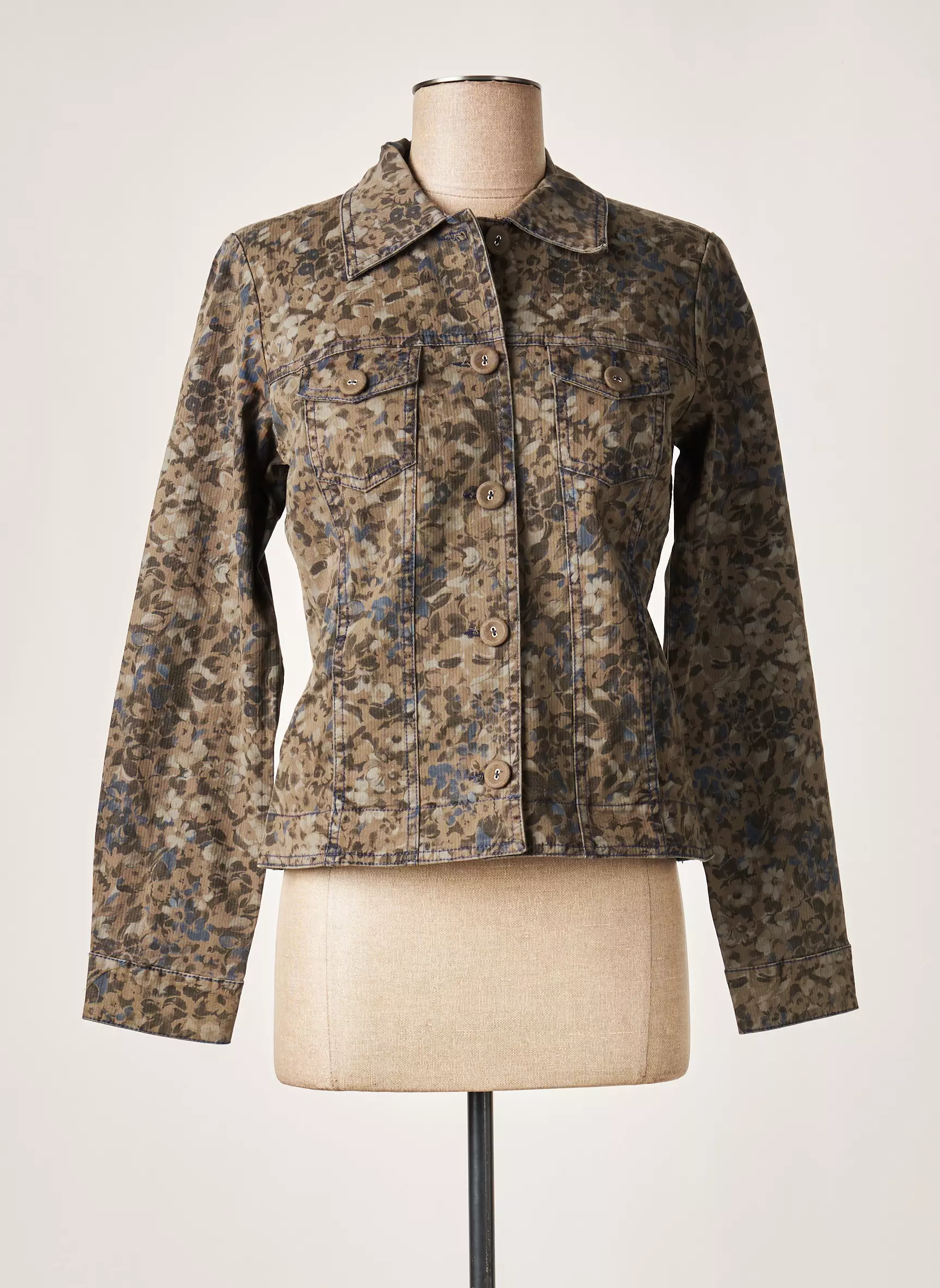 Paul Brial Vestecasual Femme couleur marron