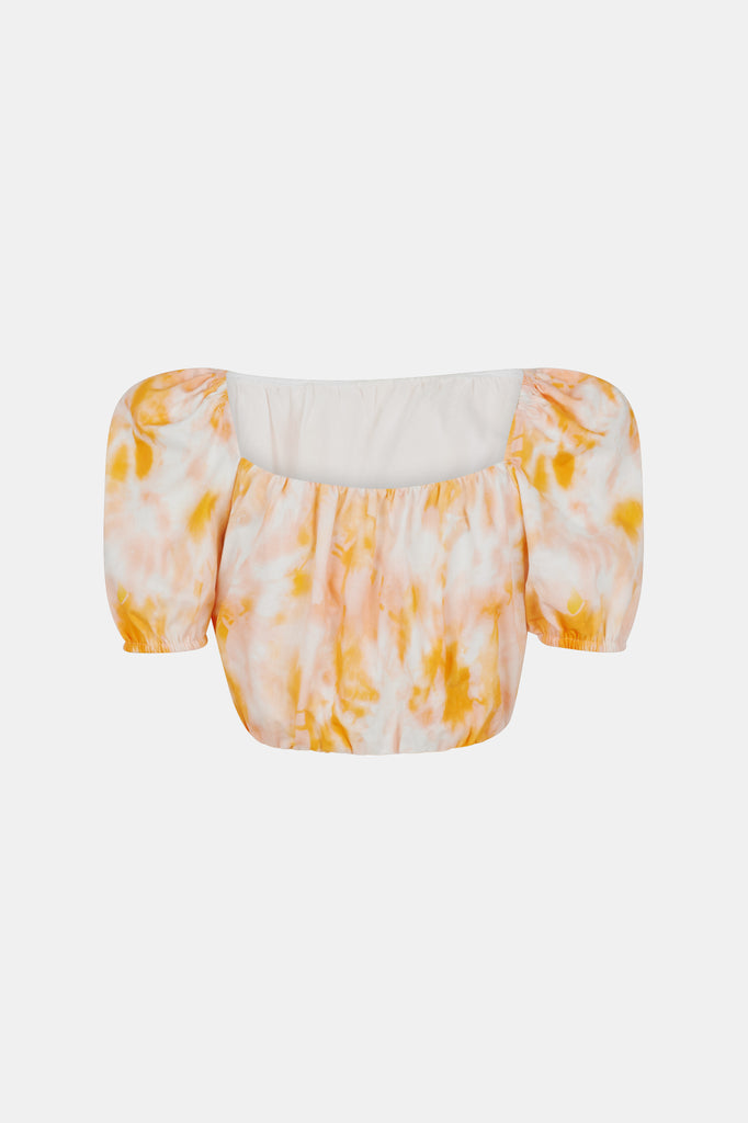 Top Lyra Manches Bouffantes