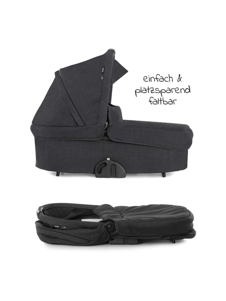 Hauck Babywanne für Buggy Colibri - Melange Black in schwarz,grau günstig kaufen onesize