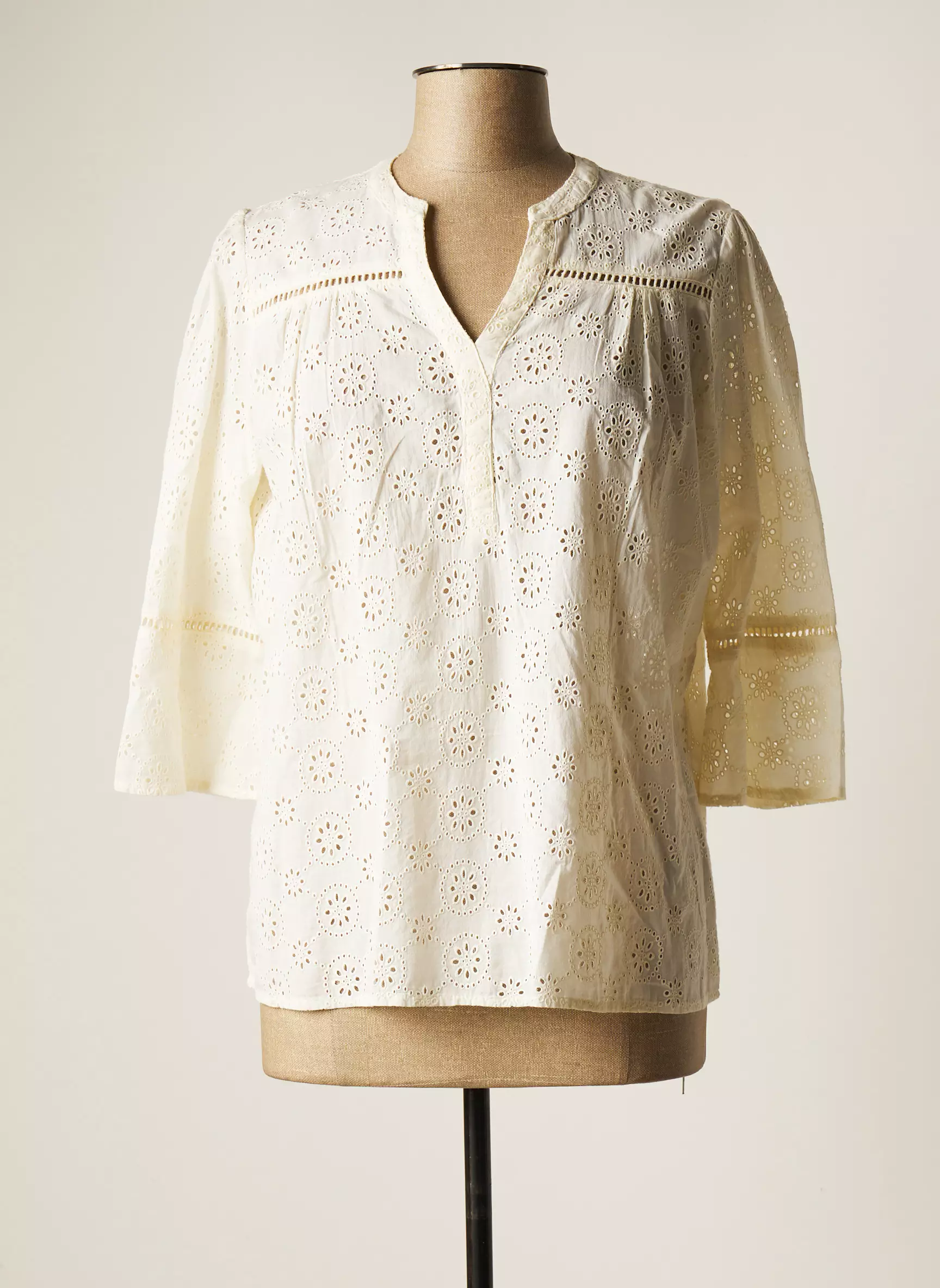 Julie Guerlande Blouses Femme couleur beige
