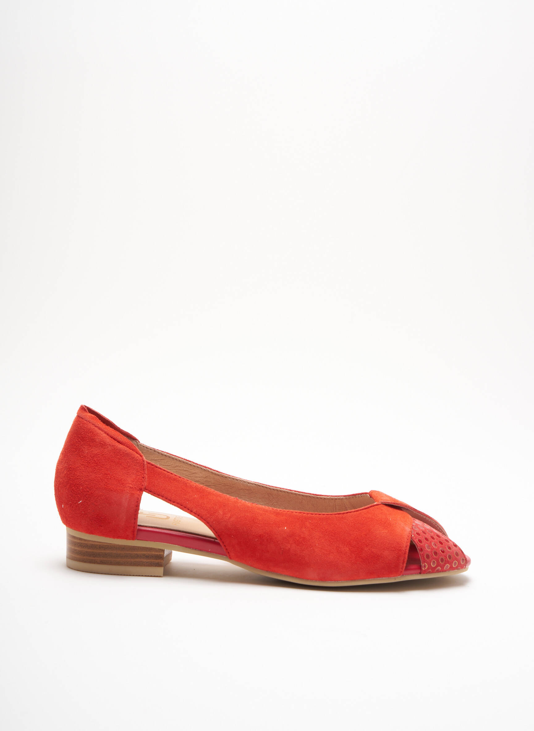 Fugitive By Francesco Rossi Sandales Nu Pieds Femme couleur rouge