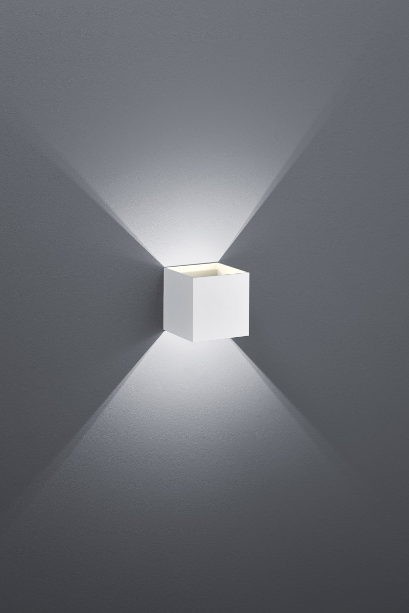 TRIO LED Wandleuchte Louis Weiß
