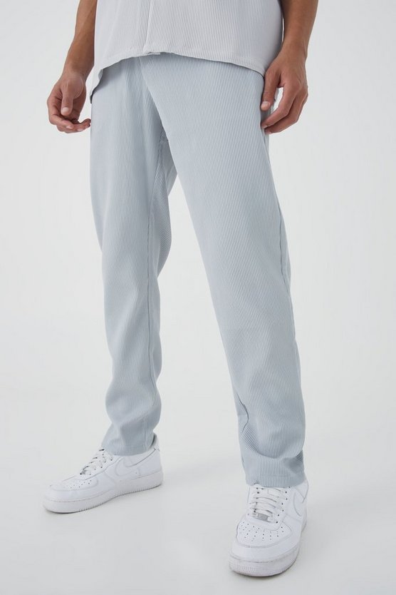 Tall schmale Hose mit elastischem Bund