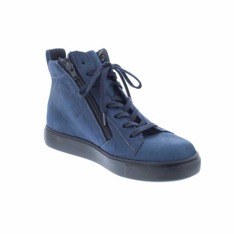 FINN COMFORT Schnür-Stiefeletten blau