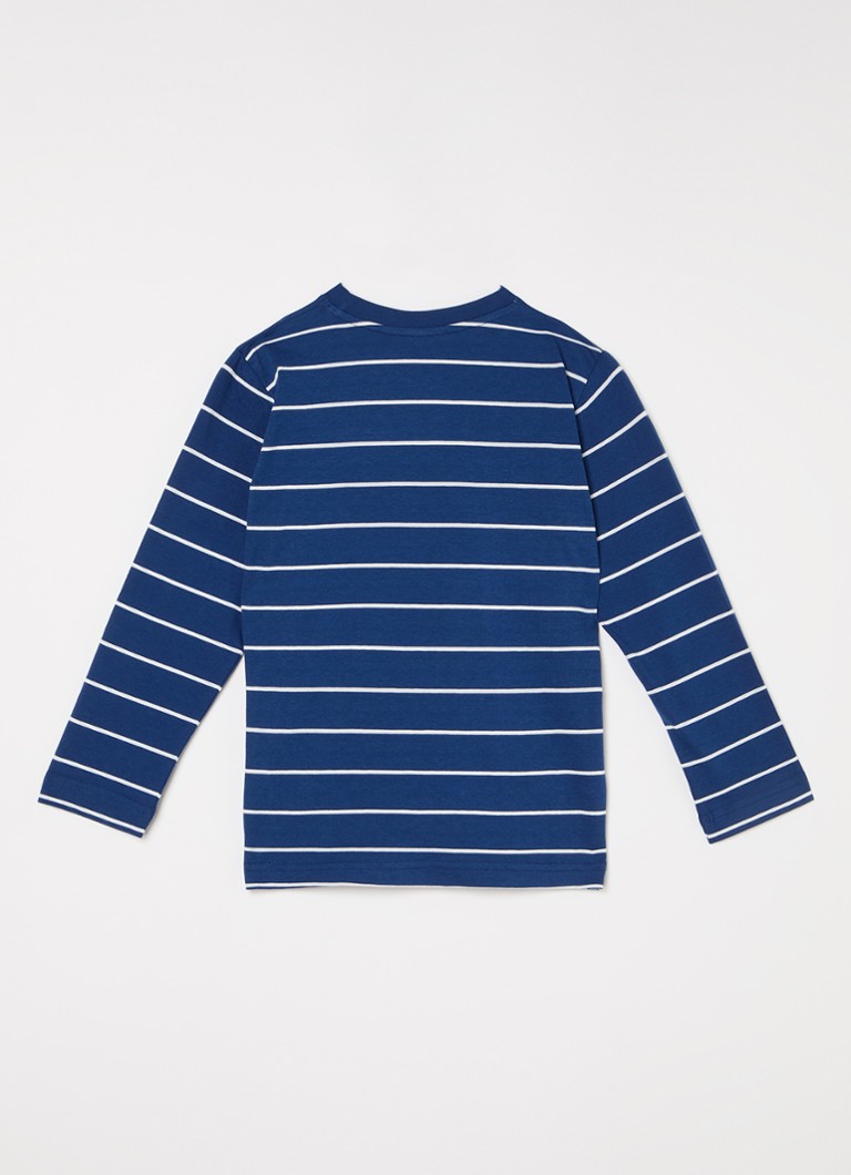 Benetton košulja dugih rukava s prugastim printom
