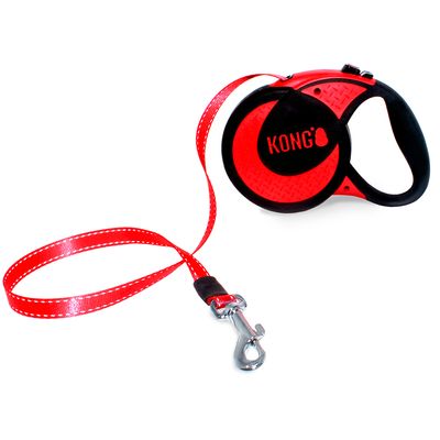 KONG Ultimate Einziehbare Leine Rot