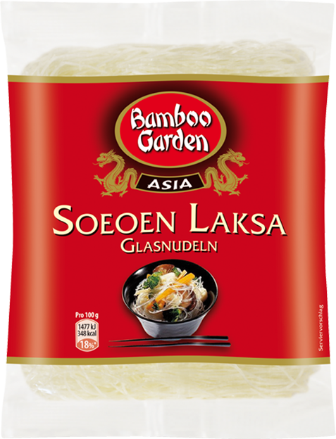 Bamboo Garden Soeoen Laksa Glasnudel glutenfrei