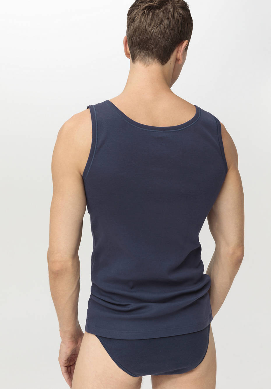 Athletic-Shirt aus reiner Bio-Baumwolle, 2er-Pack