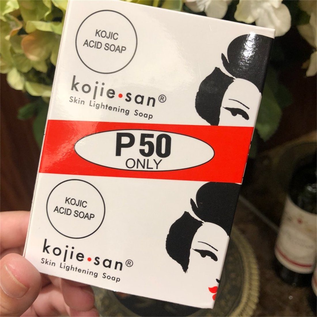 XDeer Seifen-Set Skin Lightening Kojie San Skin Lightening (2 Seifen : 2x65g), Hautaufhellende Seife mit Kojisäure von Kojic Acid Soap