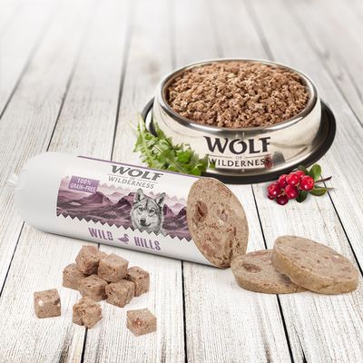 Wolf of Wilderness Adult 6 x 400 g - Wurst